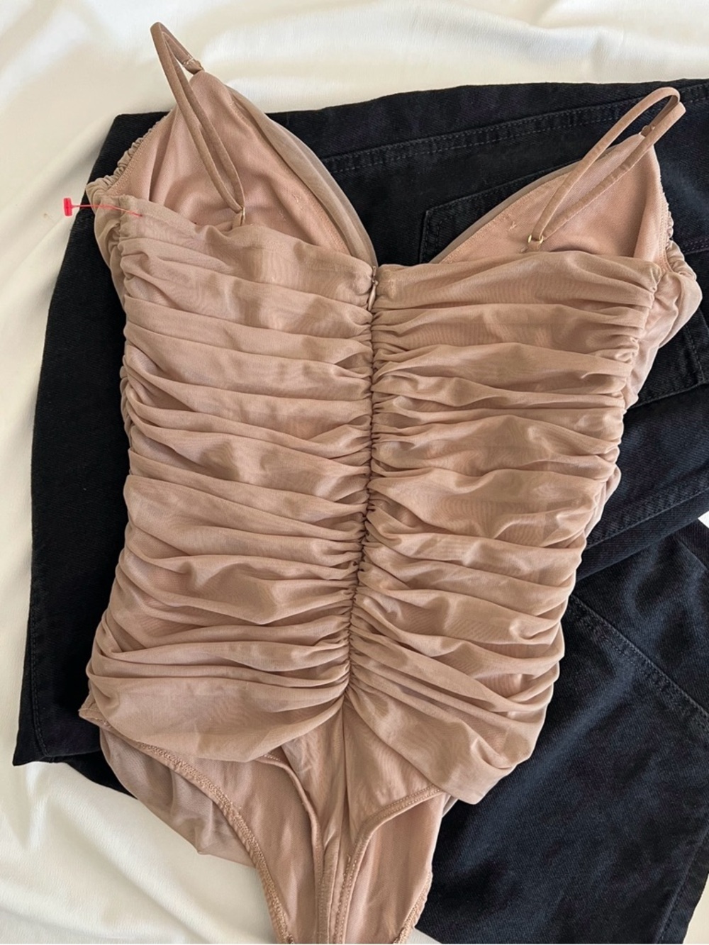 Babaton Nude Luxor Bodysuit ✨🥨 - Picture 5 of 5
